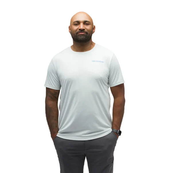 Grundéns Linear Wave Ss Tech Tee>Men T-Shirts
